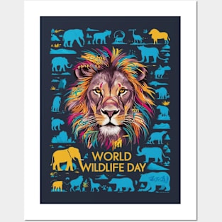 WORLD WILDLIFE DAY Posters and Art